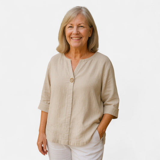 The Amelie | Flattering Loose Fit Blouse