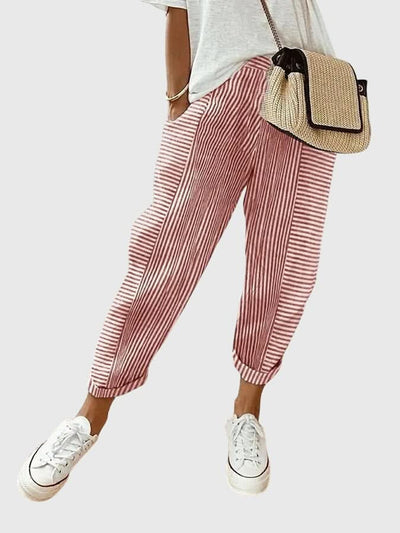 Maria - Striped Pants