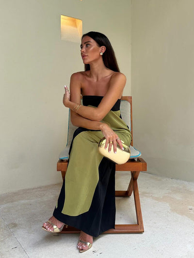 Gabrielle - Printed Long Dress