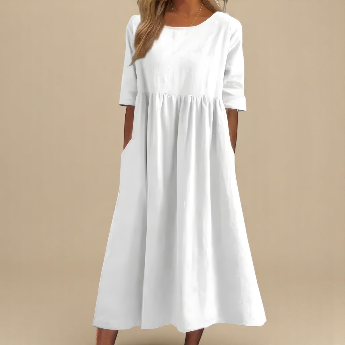 Olivia - Airy Cotton Dress