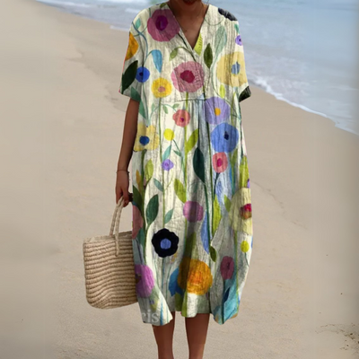 Nathalie™ | Elegant Flower Dress