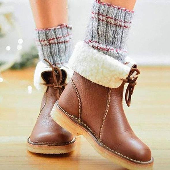 SOPHIA™ | Waterproof Woolen boots
