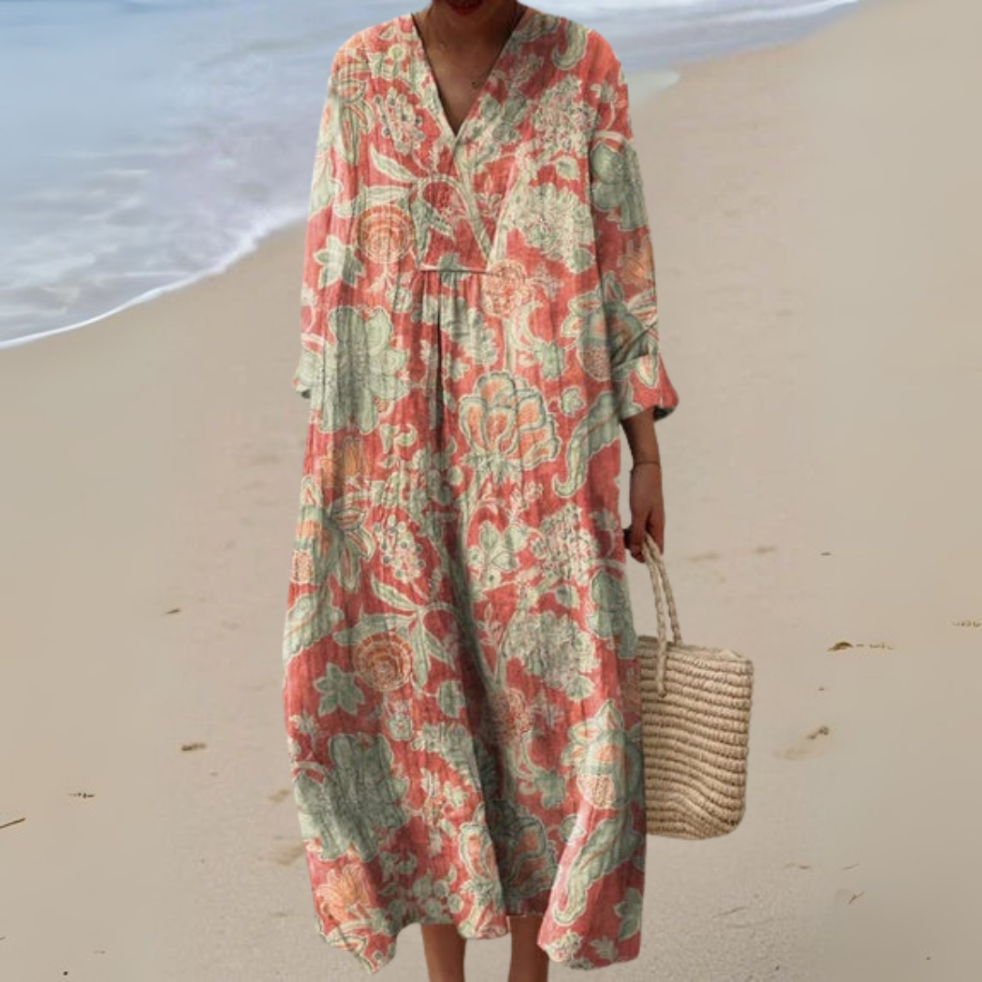 Elly - Vintage Floral Dress