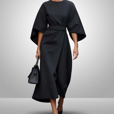 Raffaella ™ | Abito Elegante con Maniche a Lanterna