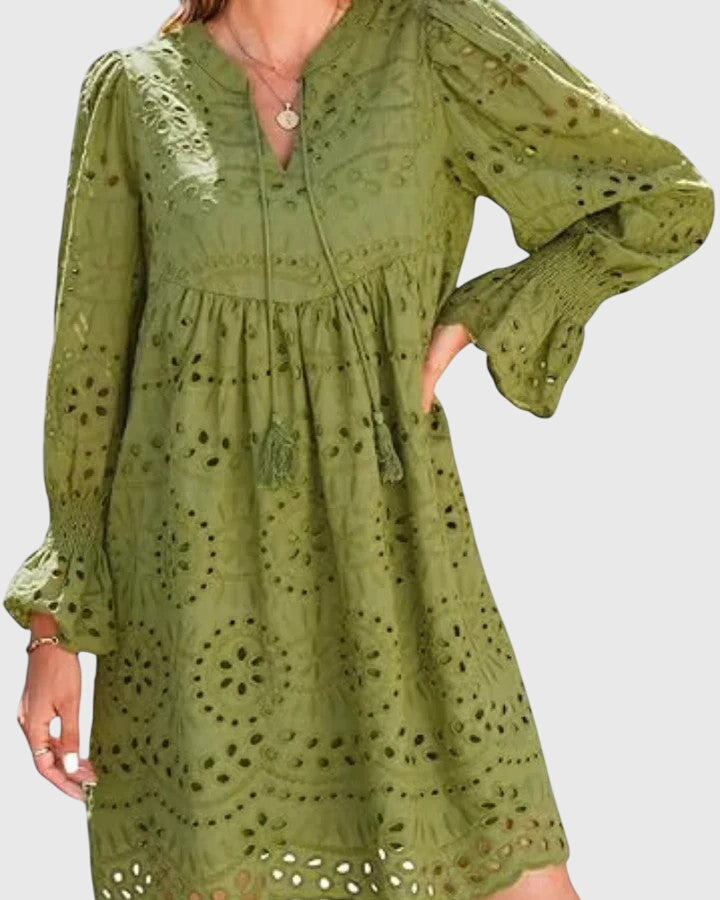 ARANIE - CASUAL LACE DRESS
