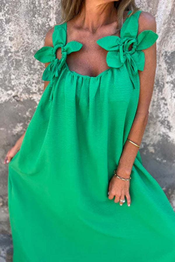 Margaux – Robe Maxi Décontractée Sans Manches