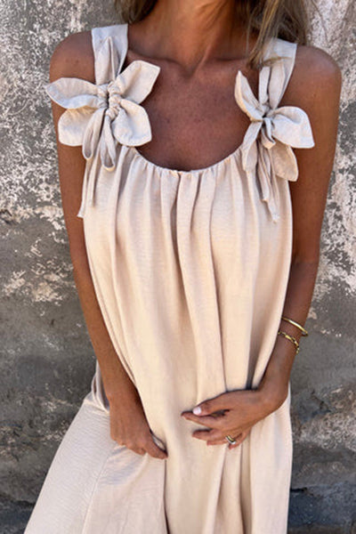 Margaux – Robe Maxi Décontractée Sans Manches