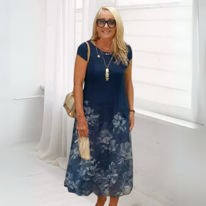 Camille – Robe Midi Décontractée