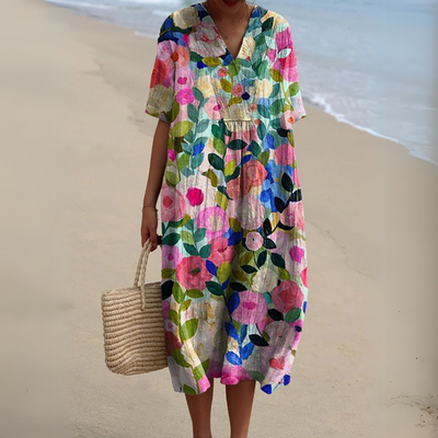 Nathalie™ | Elegant Flower Dress