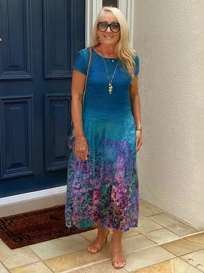 Camille – Robe Midi Décontractée