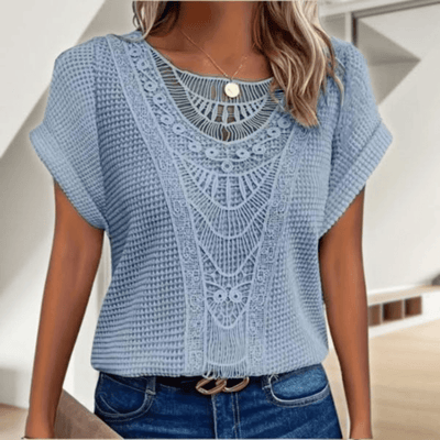 Siv™ | Elegant bluse i Ibiza-stil