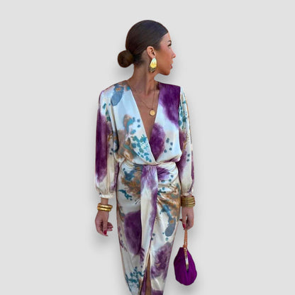 Larissa | Robe Élégante à Décolleté en V