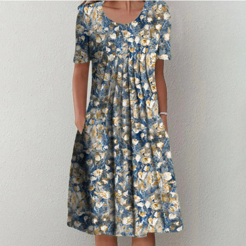 Doreen - Elegant Tummy Covering Dress
