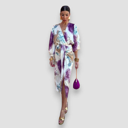 Larissa | Robe Élégante à Décolleté en V