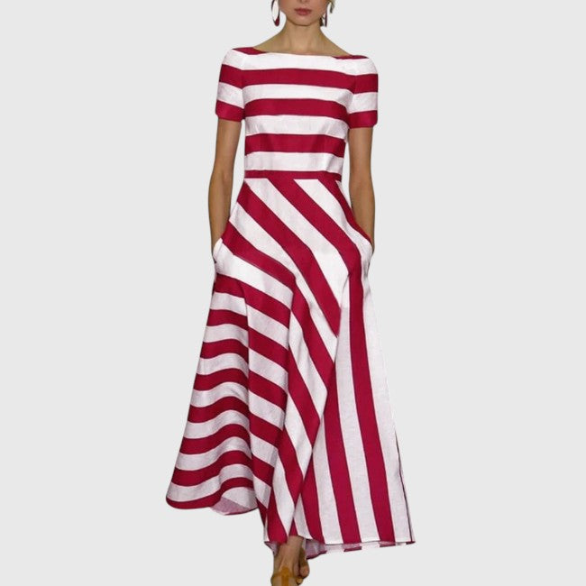 Amanda - Striped Dress