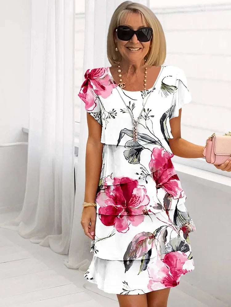 Karen – Elegant Floral Maxi Dress