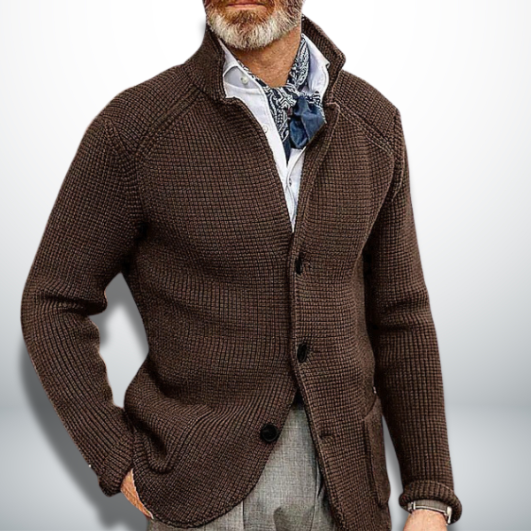 Léon ™ | Cardigan Homme Doux et Élégant
