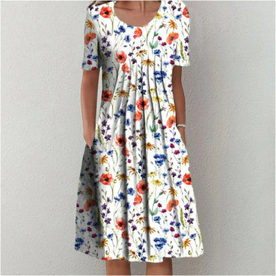 Doreen - Elegant Tummy Covering Dress