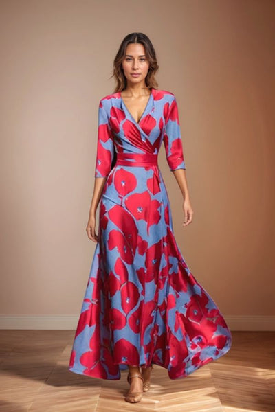 Isabella | Eleganza Senza Tempo Abito Florale