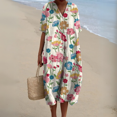 Nathalie™ | Elegant Flower Dress