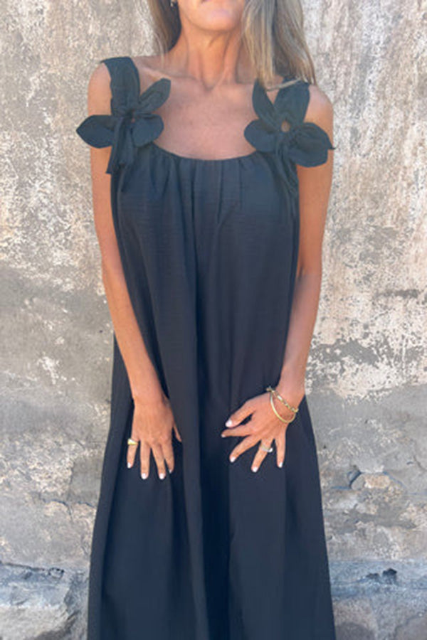 Margaux – Robe Maxi Décontractée Sans Manches