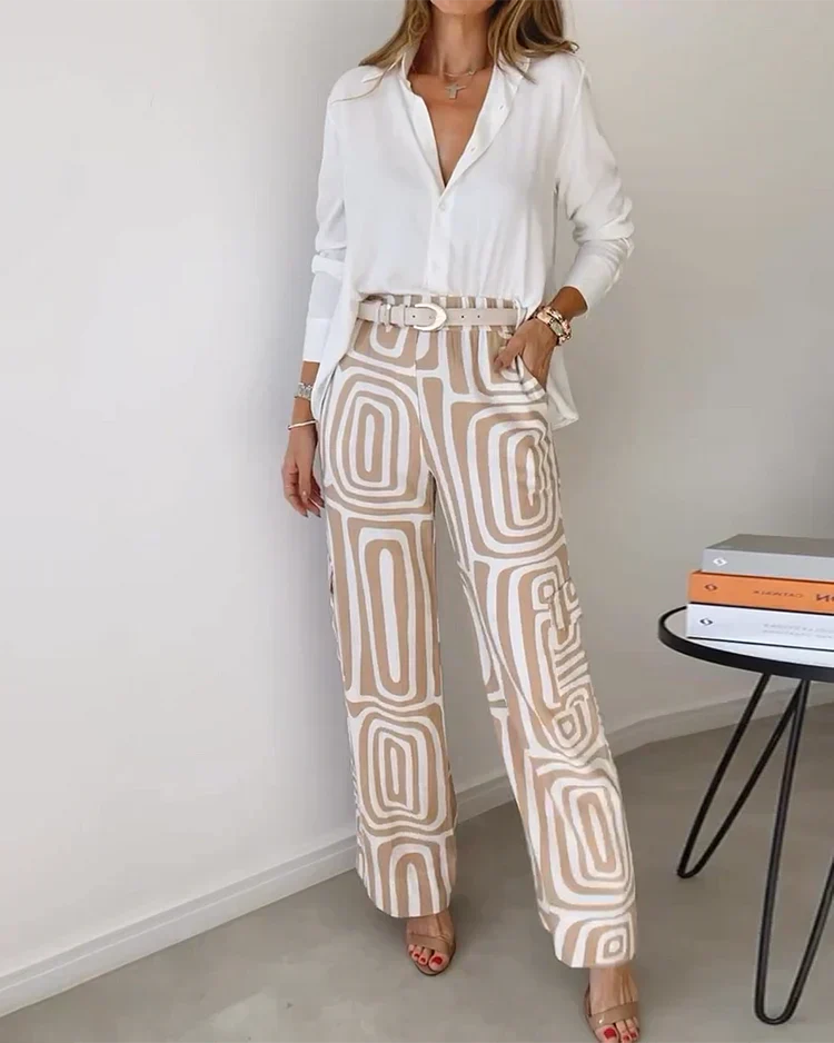 Simone™ Pantalons (blouse offerte)