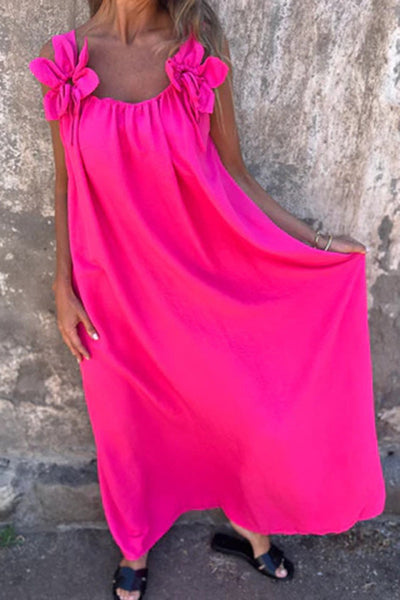 Margaux – Robe Maxi Décontractée Sans Manches