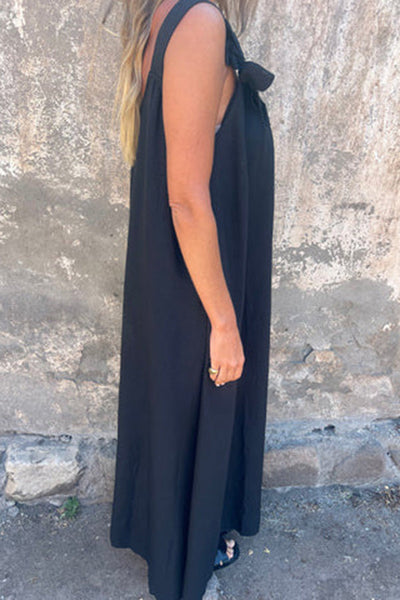 Margaux – Robe Maxi Décontractée Sans Manches