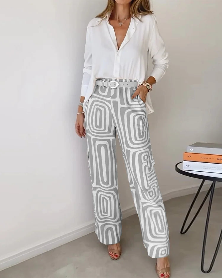 Simone™ Pantalons (blouse offerte)