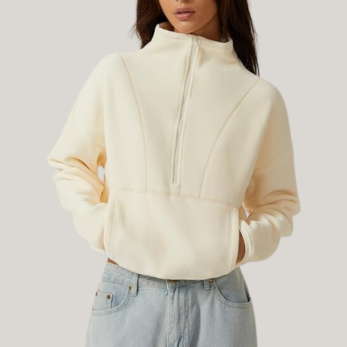 Sofia™️ Warm polar fleece sweatshirt