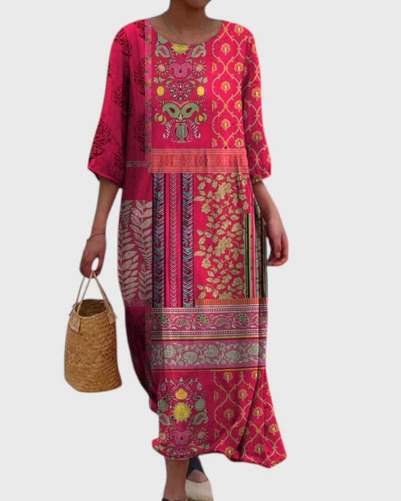 Marlene – Loose-Fitting Boho Dress