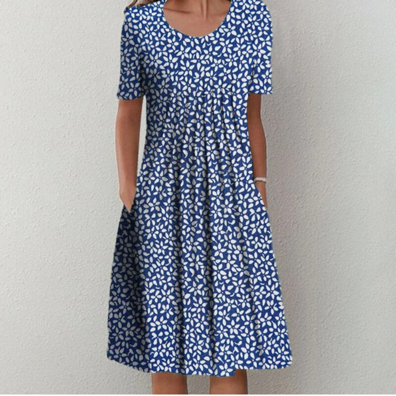 Doreen - Elegant Tummy Covering Dress
