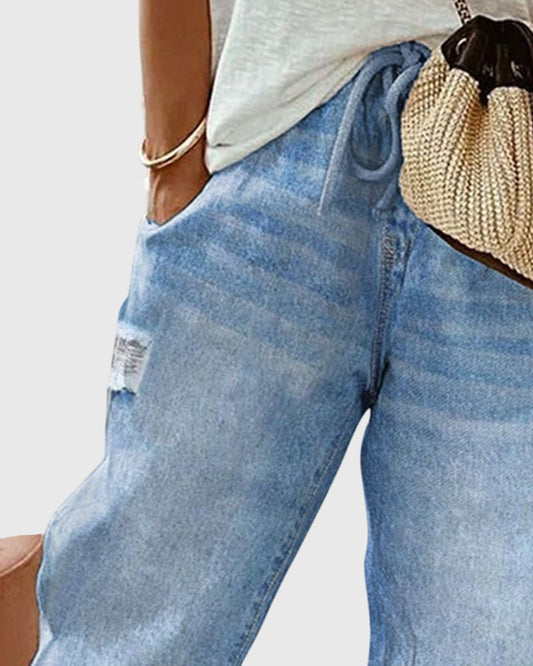 Casual Jeans with Pocket