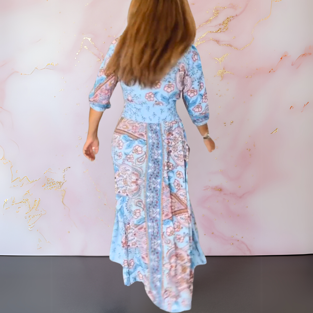 Torill™ | Elegant Sommerkjole med V-hals