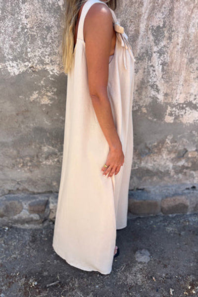 Margaux – Robe Maxi Décontractée Sans Manches