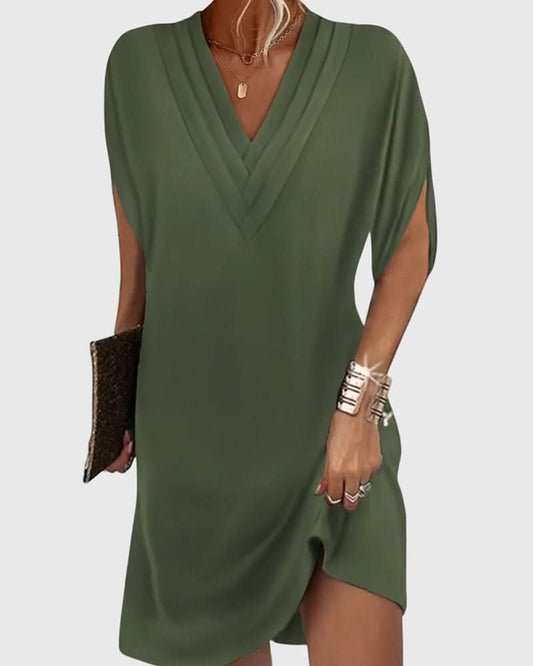 Chloé - Stylish dress with plain split sleeves