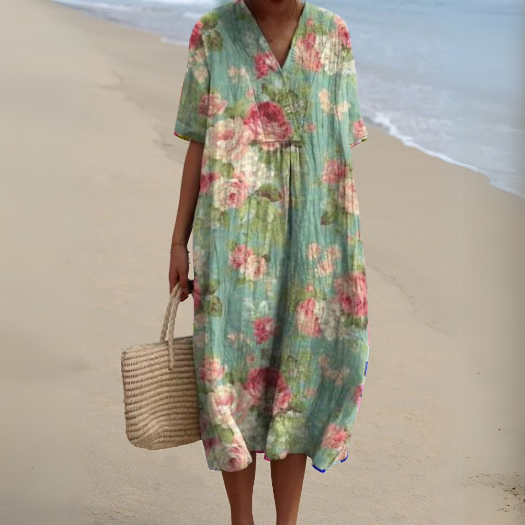 Nathalie™ | Elegant Flower Dress