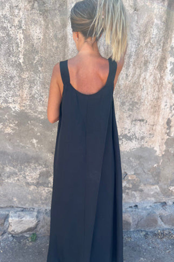 Margaux – Robe Maxi Décontractée Sans Manches
