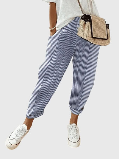 Maria - Striped Pants