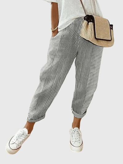 Maria - Striped Pants