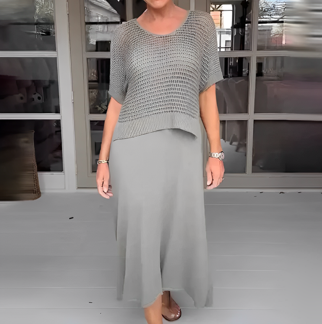 Maëlle | Robe Méditerranéenne + Crochet assorti en cadeau