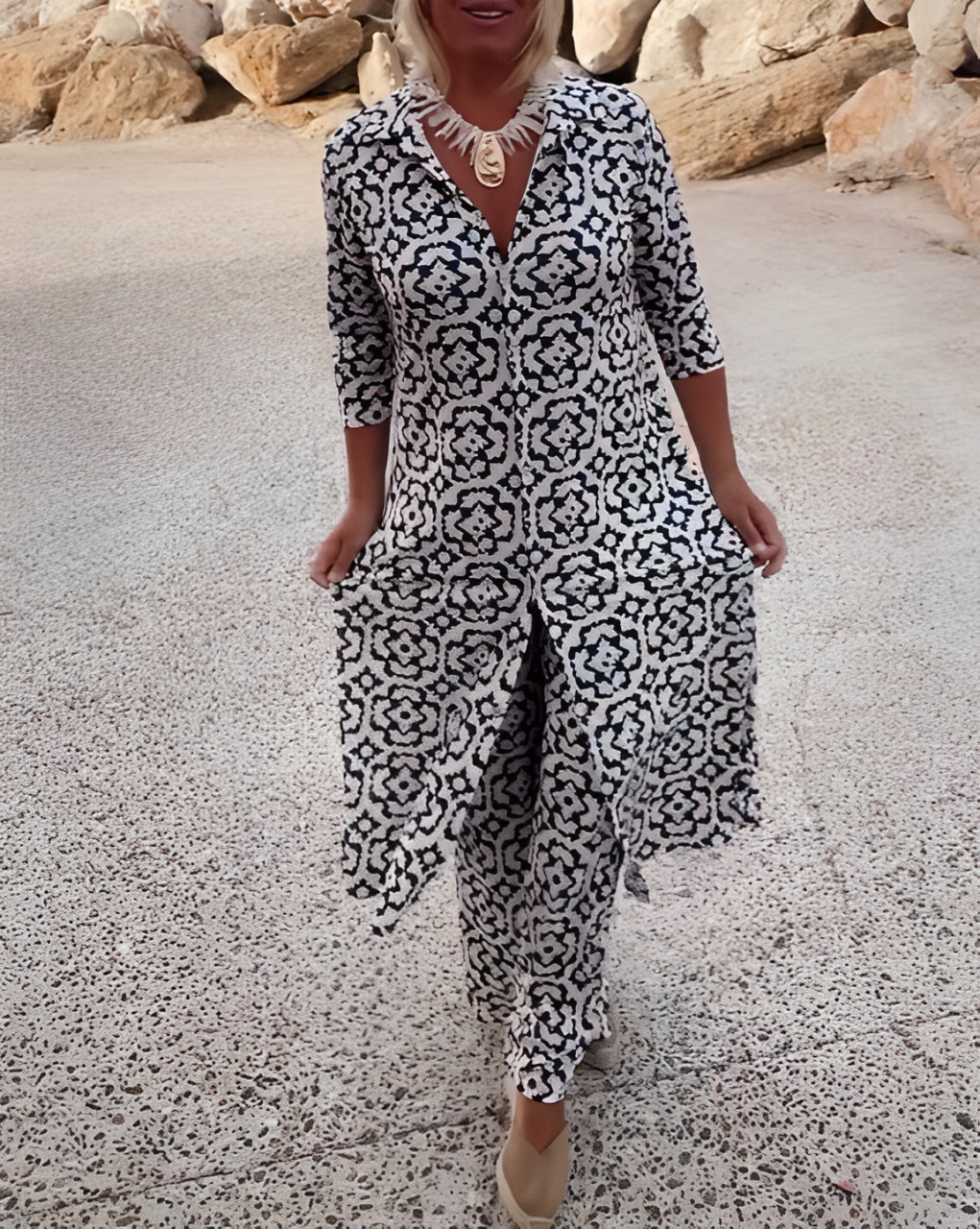 Manon - Ensemble d'élégance géométrique