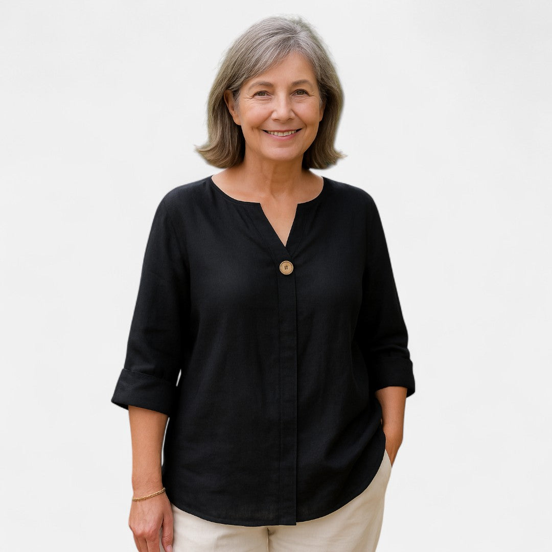 The Amelie | Flattering Loose Fit Blouse