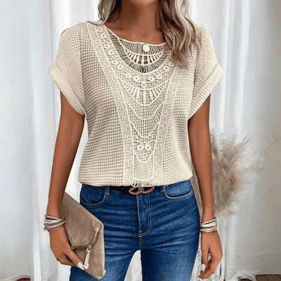 Siv™ | Elegant bluse i Ibiza-stil