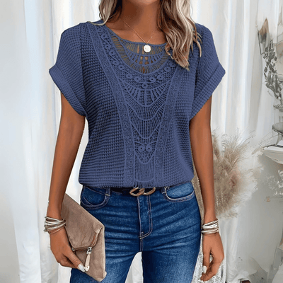 Siv™ | Elegant bluse i Ibiza-stil