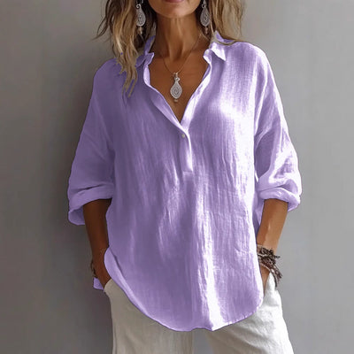 Berit™ | Bluse med avslappet eleganse