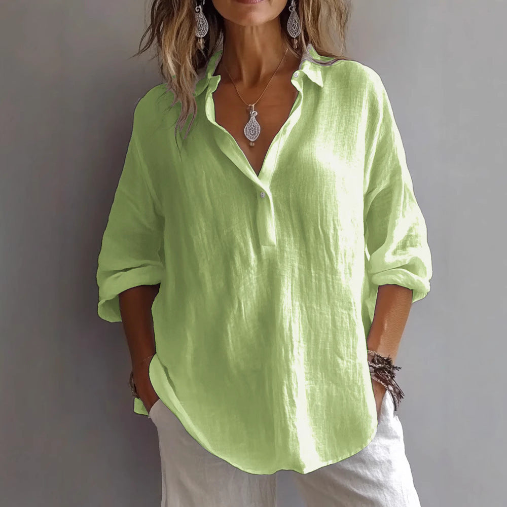 Berit™ | Bluse med avslappet eleganse