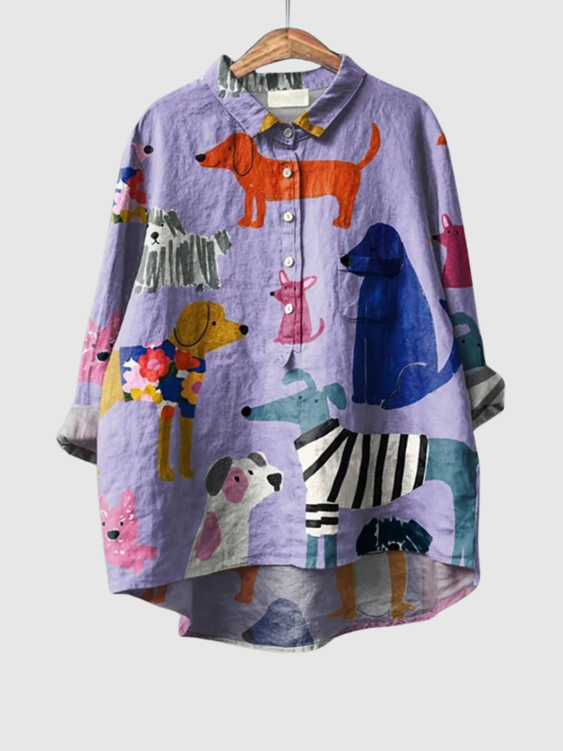 Alma™ | Oversized kunstnerisk skjorte