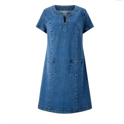 Mathea | Myk Denim Kjole