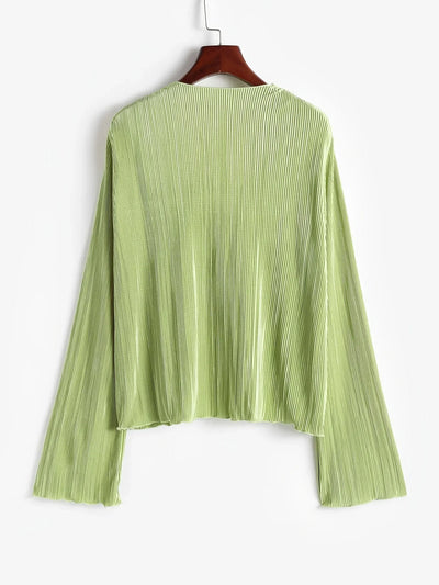 Mikaela™ | V-Hals Strikket Topp
